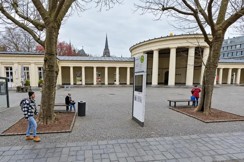 Elisenbrunnen in central Aachen, near the Eastgate Germany office