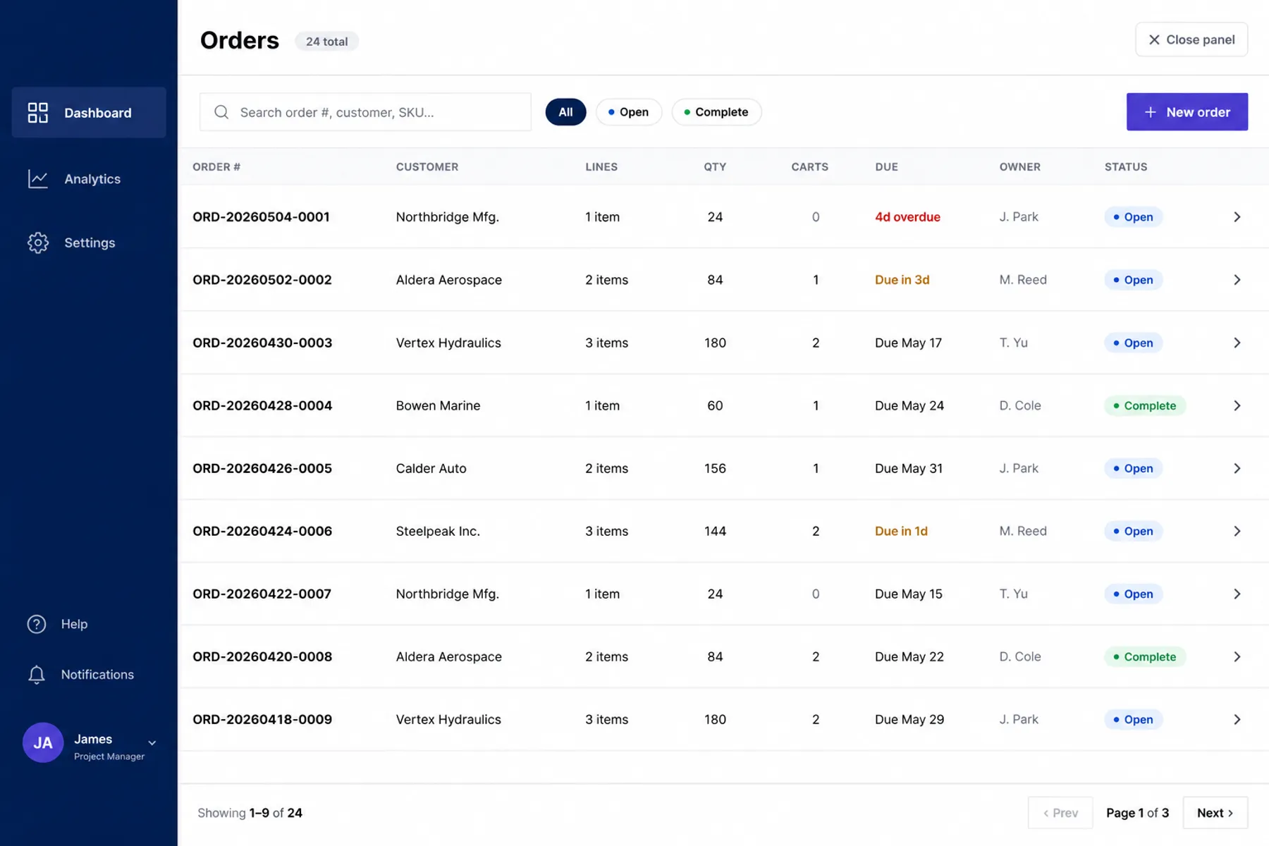 Manufacturing Workflow Platform