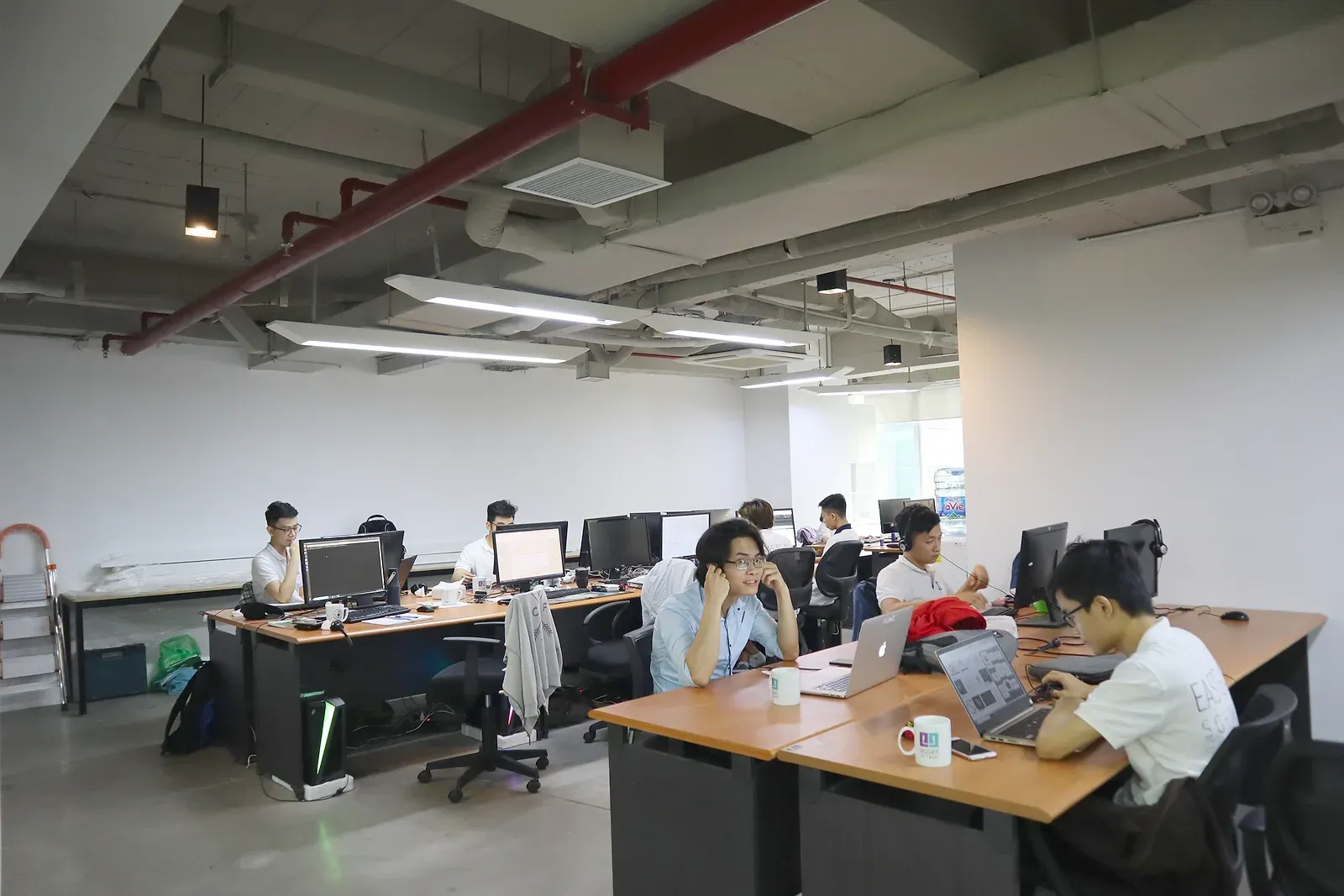 Engineers at work in the Eastgate office in Hanoi