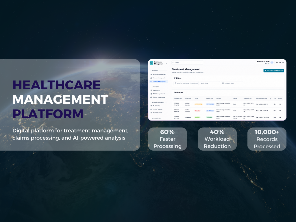 Healthcare Management Platform
