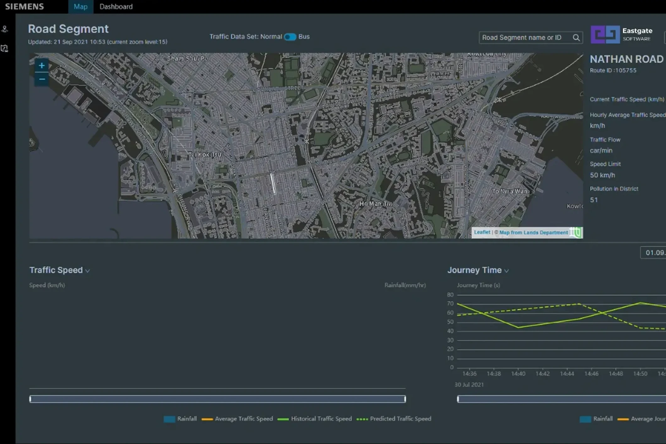 Government-cloud traffic analytics for city-wide congestion management in Hong Kong