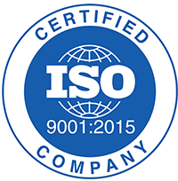 Accredited, under MLA
ISO 9001:2015
Quality Management Systems Scheme
